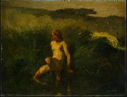 Jean-Franc Millet The bather France oil painting reproduction